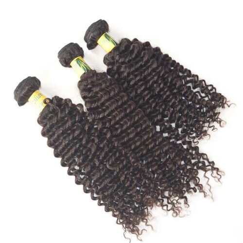 Alternative view of 3 Bundles Brazilian Virgin Hair Weave Jerry Curl Bundles Wholesale Price