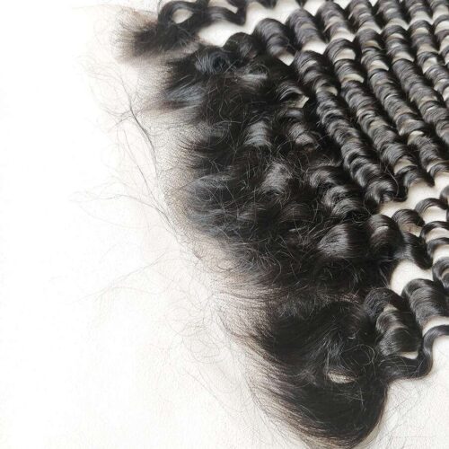 13×4 HD Lace Frontal Deep Wave Virgin Human Hair 8 HD Lace Frontal Deep Wave 2