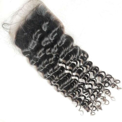 5X5 HD Lace Closure Deep Wave Virgin Hair 7 5x5 HD Lace Closure Deep Wave Hair