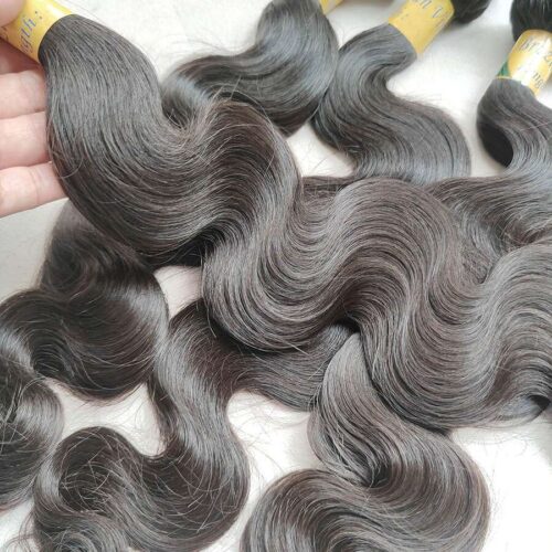 Alternative view of 3 Bundles Brazilian Virgin Hair Weave Body Wave Bundles Wholesale Price