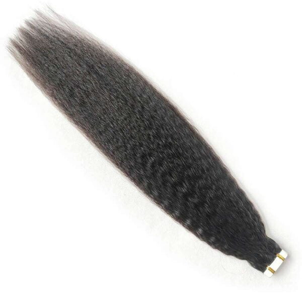 Kinky Straight tape in hair extensions