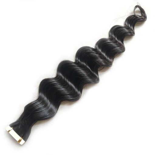 loose deep wave tape ins hair extensions