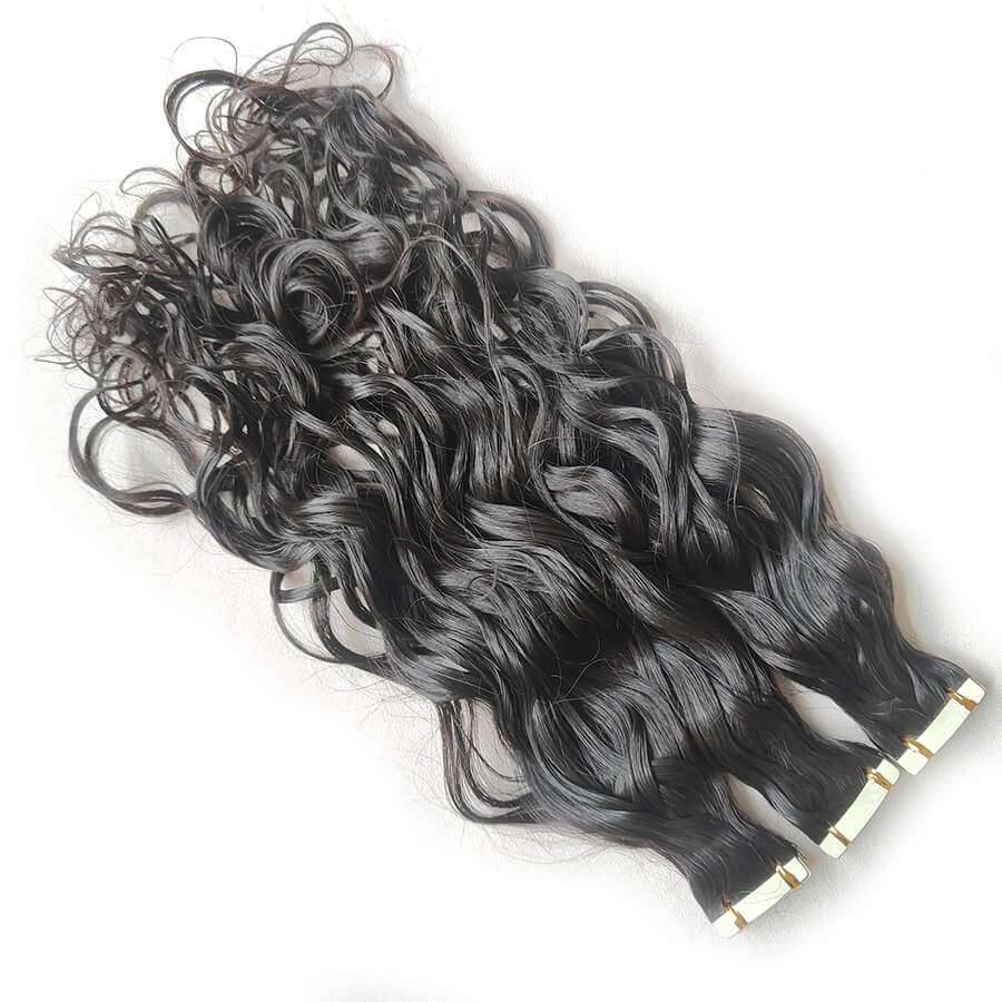 Tape In Hair Extensions Natural Wave