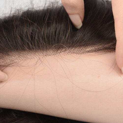 HD Closure 4X4 Lace Closure Virgin Hair Straight Pre-plucked Baby Hair 12 HD Lace Closure Straight 5