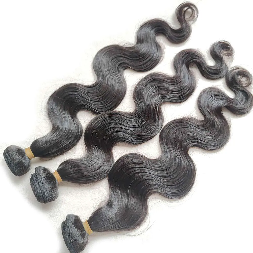 3pcs Vietnamese Hair Remy Hair Body Wave Bundles Deal 14 Body Wave Bundles