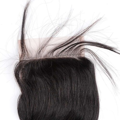 4X4 Transparent Lace Closure Virgin Hair Loose Wave Closure Pre-plucked Hairline With Baby Hair 6 4x4 transparent lace loose wave closure-3