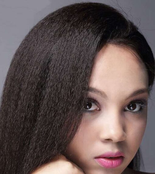 kinky straight hair
