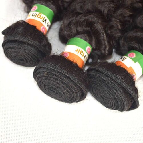 Indian Virgin hair Jerry Curl 5