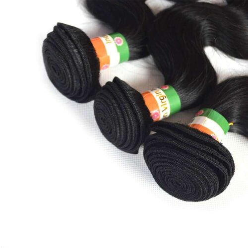 Indian Virgin Hair Weave Indian Body Wave Hair Natural Color 1 Bundle 10 Virgin Indian Body Wave Hair