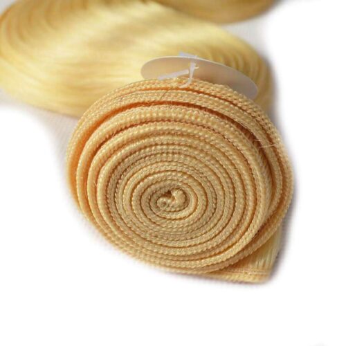 Peruvian Virgin Hair Weave Body Wave Blonde Weave Hair Color 613# 1 Bundle 9 Peruvian 613 body 6