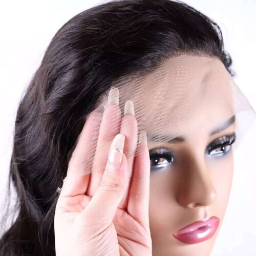 Remy Hair Full Lace Wig Human Hair Body Wave Natural Black Swiss Lace 8 full lace wig silky body wave