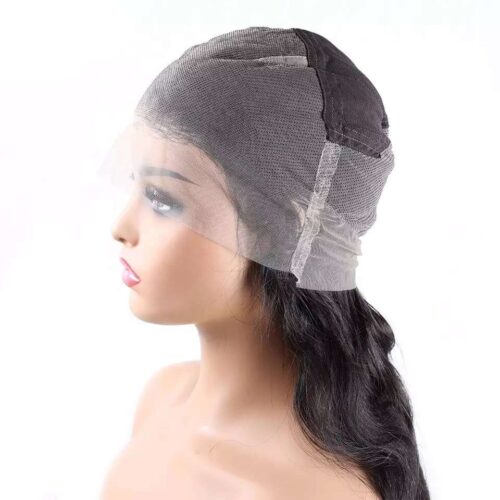 Remy Hair Full Lace Wig Human Hair Body Wave Natural Black Swiss Lace 7 full lace wigs silky body wave