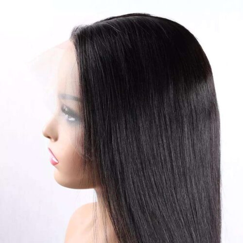 Remy Hair Full Lace Human Hair Wigs Silky Straight Natural Black Swiss Lace 15 buy human hair online full lace wig