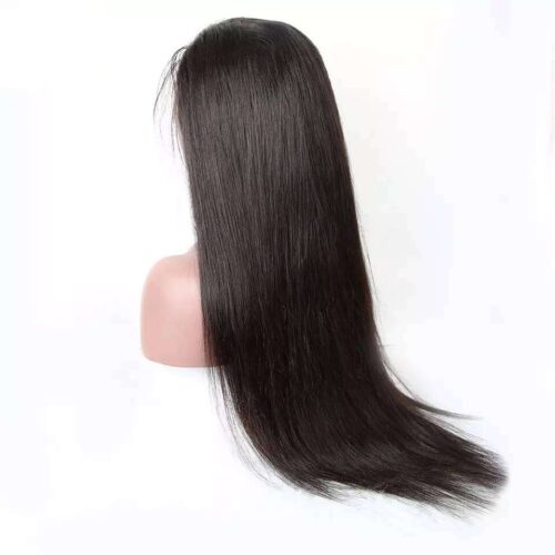 Remy Hair Full Lace Human Hair Wigs Silky Straight Natural Black Swiss Lace 12 wholesale hair products online