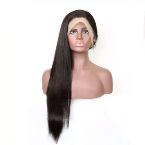 Remy Hair Full Lace Human Hair Wigs Silky Straight Natural Black Swiss Lace 10 full lace wig silky straight