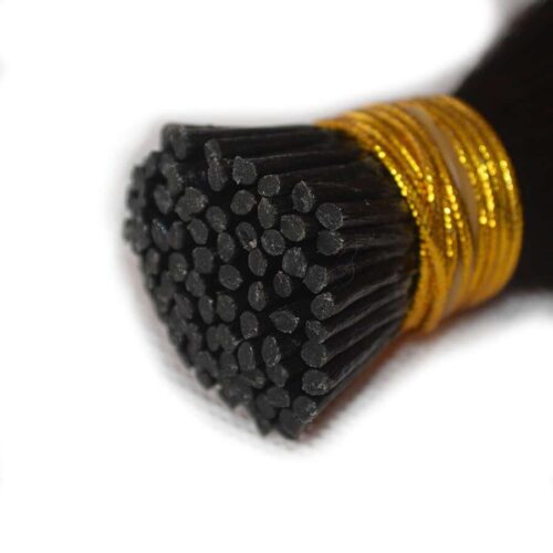 I Tip Hair Extensions Straight Virgin Hair Natural Color 1b 100g/package 8 i-tip hair extensions