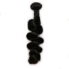 Brazilian Remy Hair Loose Wave Natural Black 1 Bundle 9 brazilian loose wave hair