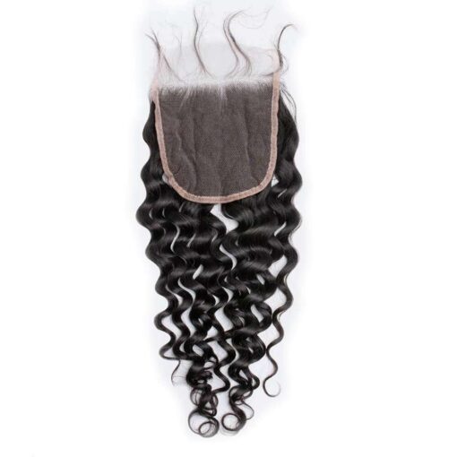 5x5 transparent closure Italian curly