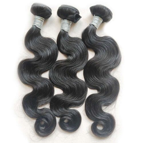 Asian Hair Body Wave 3 bundles 4