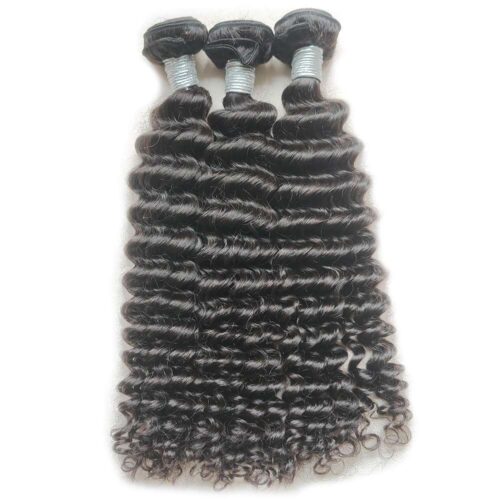 Remy Asian Human Hair Deep Wave Natural Black 1 Bundle Deal 9 Asian Hair deep wave 3 bundles