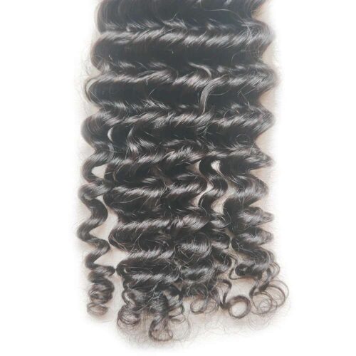 Remy Asian Human Hair Deep Wave Natural Black 1 Bundle Deal 7 human hair italian curly weave 6