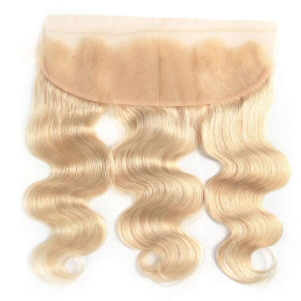 blonde frontal body wave