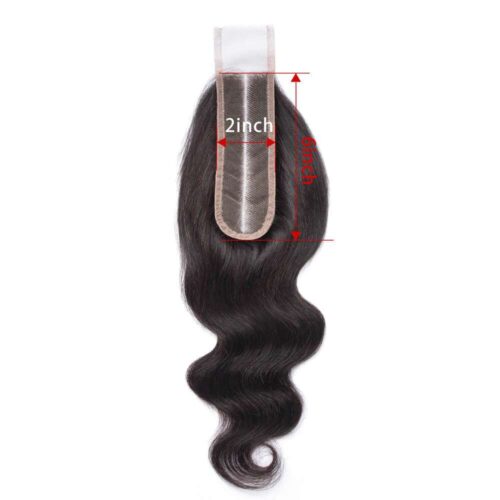 2X6 Lace Closure Remy Hair Body Wave Transparent Lace Closure 7 2x6 lace closure middle part