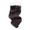 Transparent Lace Closure Remy Hair Loose Wave Lace Closure Pre-plucked Baby Hair 2 loose wave lace closure remy hair