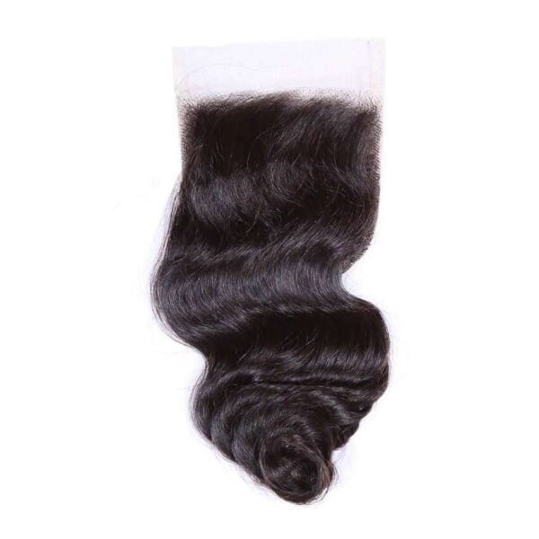 loose wave lace closure remy hair