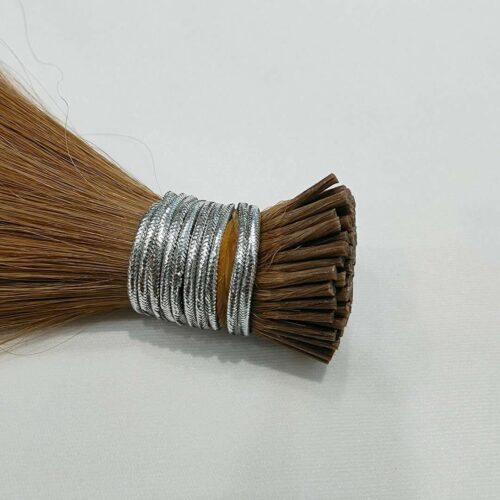 i tips hair extensions medium brown color 6#