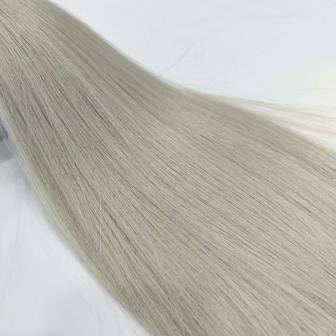 I-Tip Ash Blonde Hair Extensions Straight Virgin Hair 61# 100g/package 7 i tip ash blonde hair extensions