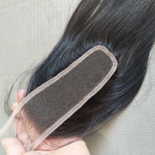 2X6 HD Lace Closure Virgin Hair Silky Straight 8 2x6 hd lace closure virgin hair