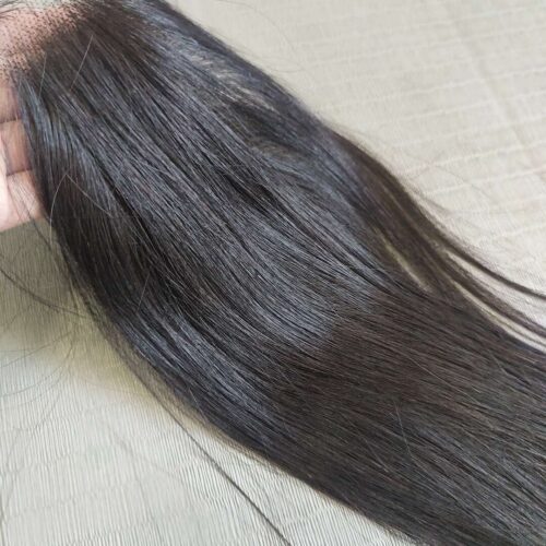 2X6 HD Lace Closure Virgin Hair Silky Straight 10 2x6 hd closure straight hair