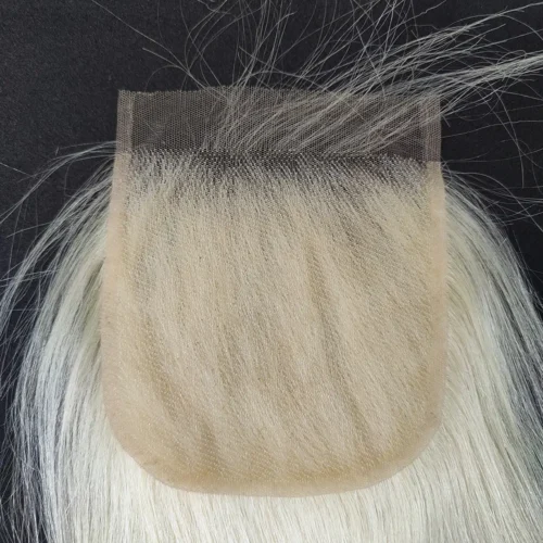 5X5 613 HD Lace Closure Virgin Human Hair Straight Blonde Color 7 613 hd lace closure 5x5