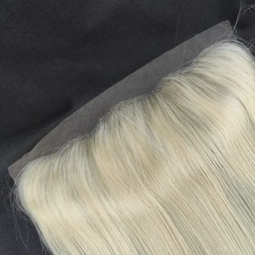 13×4 613 HD Lace Frontal Bleached Virgin Hair Straight Blonde Color 613# 11 613 hd lace frontal 13x4 hd frontal