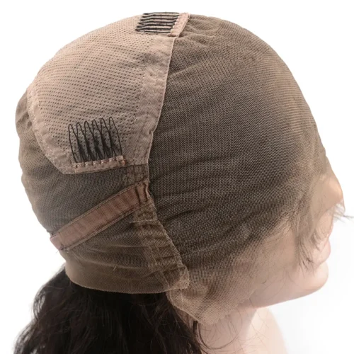 full lace raw human hair wigs cap