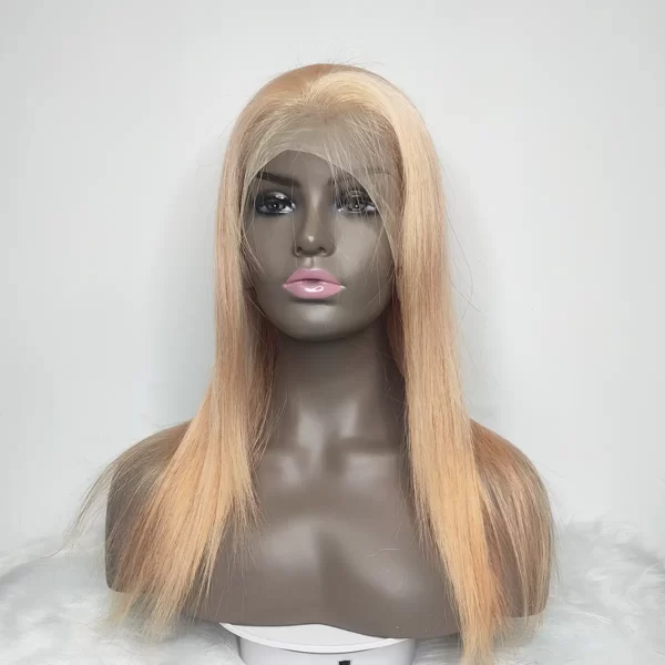 rose gold hair color wig