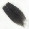 4X4 Transparent Kinky Straight Lace Closure Virgin Hair 8 kinky straight lace closure