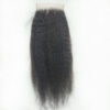 Transparent Lace Closure Virgin Hair Kinky Straight Closure 5x5 8 kinky straight closure 5x5 virgin hair
