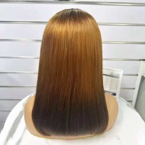 blonde wig with brown roots