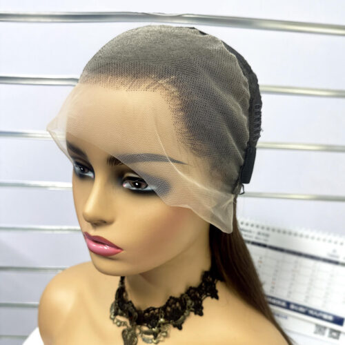 dark brown wigs with blonde highlights