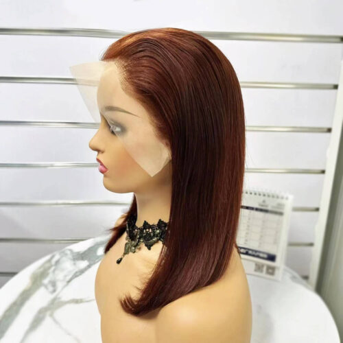 dark auburn hair color wig color 33# hair wig bob