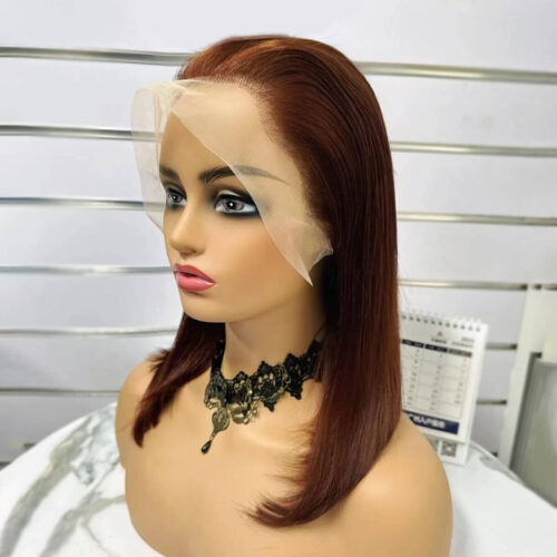 color 33 hair bob wigs dark auburn hair color