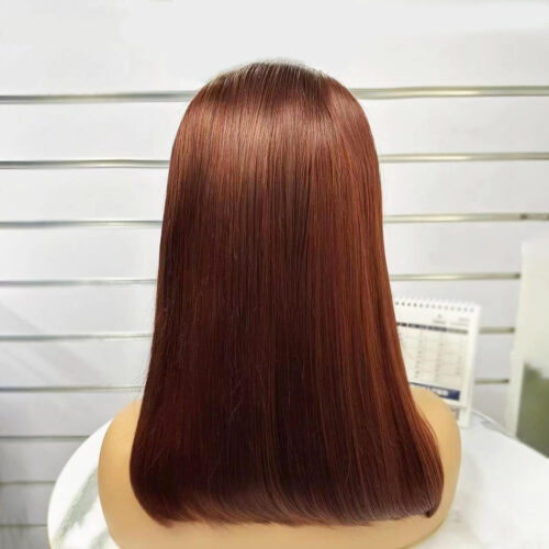 color 33 hair bob wigs dark auburn hair color bob wig
