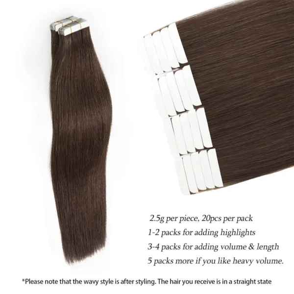 tape in hair extensions remy hair
