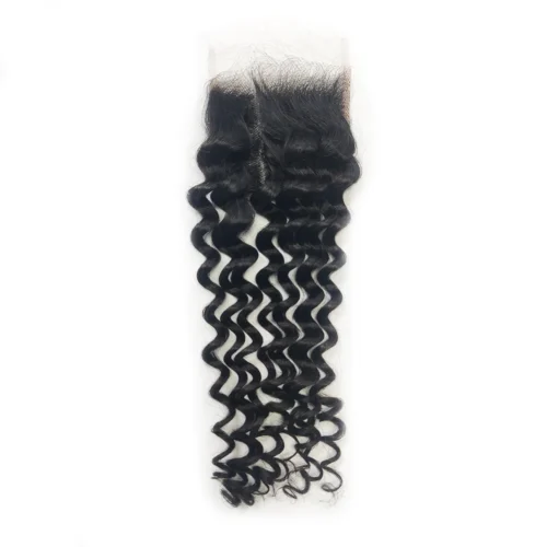4x4 HD Closure Deep Wave Virgin Hair