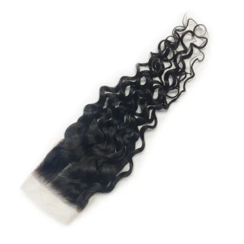 4x4 HD Closure Water Wave Virgin Hair 6 HD 4x4 Water Wave Closure