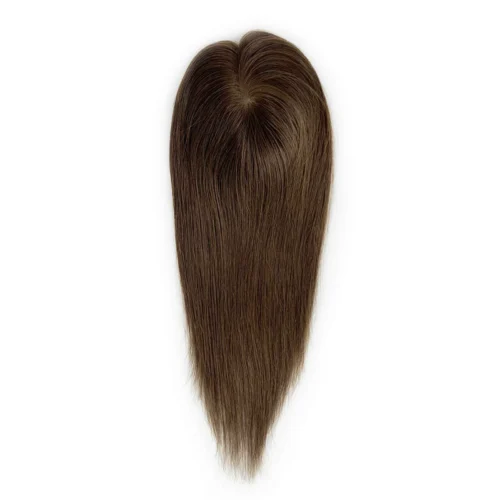 3x5 Silk Base Hair Topper Dark Brown