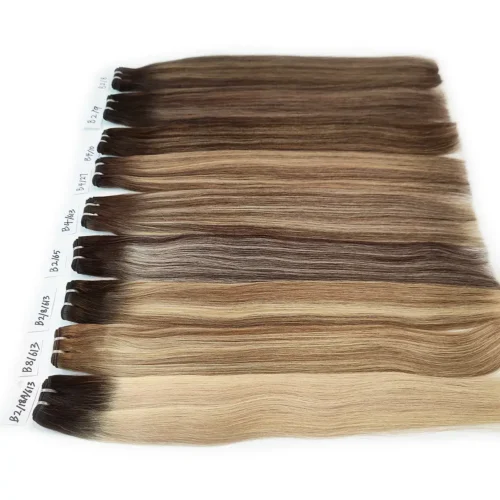 Balayage Hair Extensions Color Hair Weft