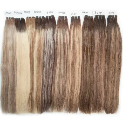 Balayage Hair-Extensions Hair Weft